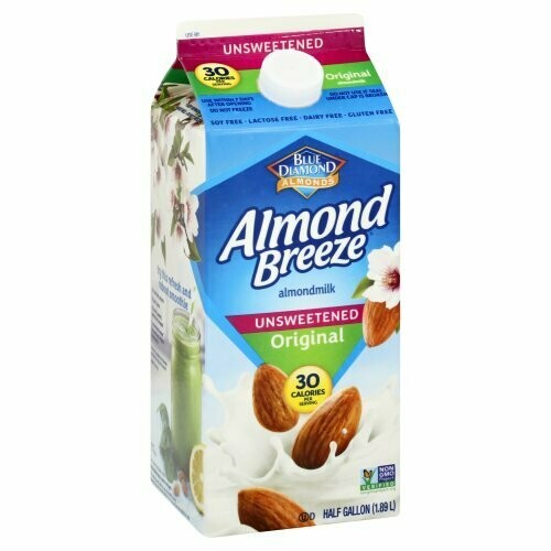 Almond Milk Unsweetened Original!