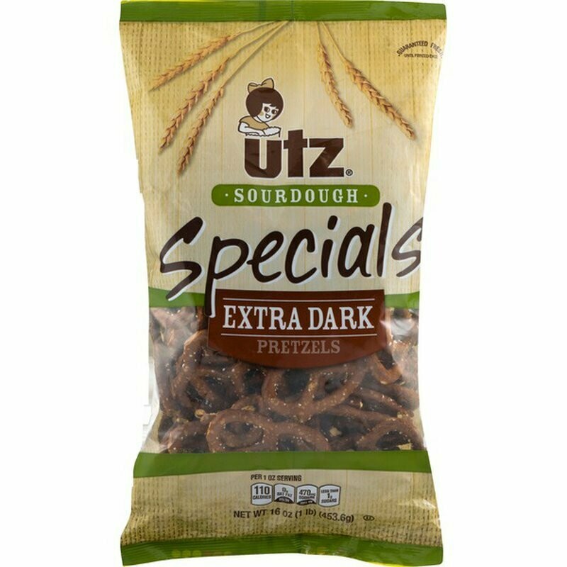 utz Dark Pretzels 16oz