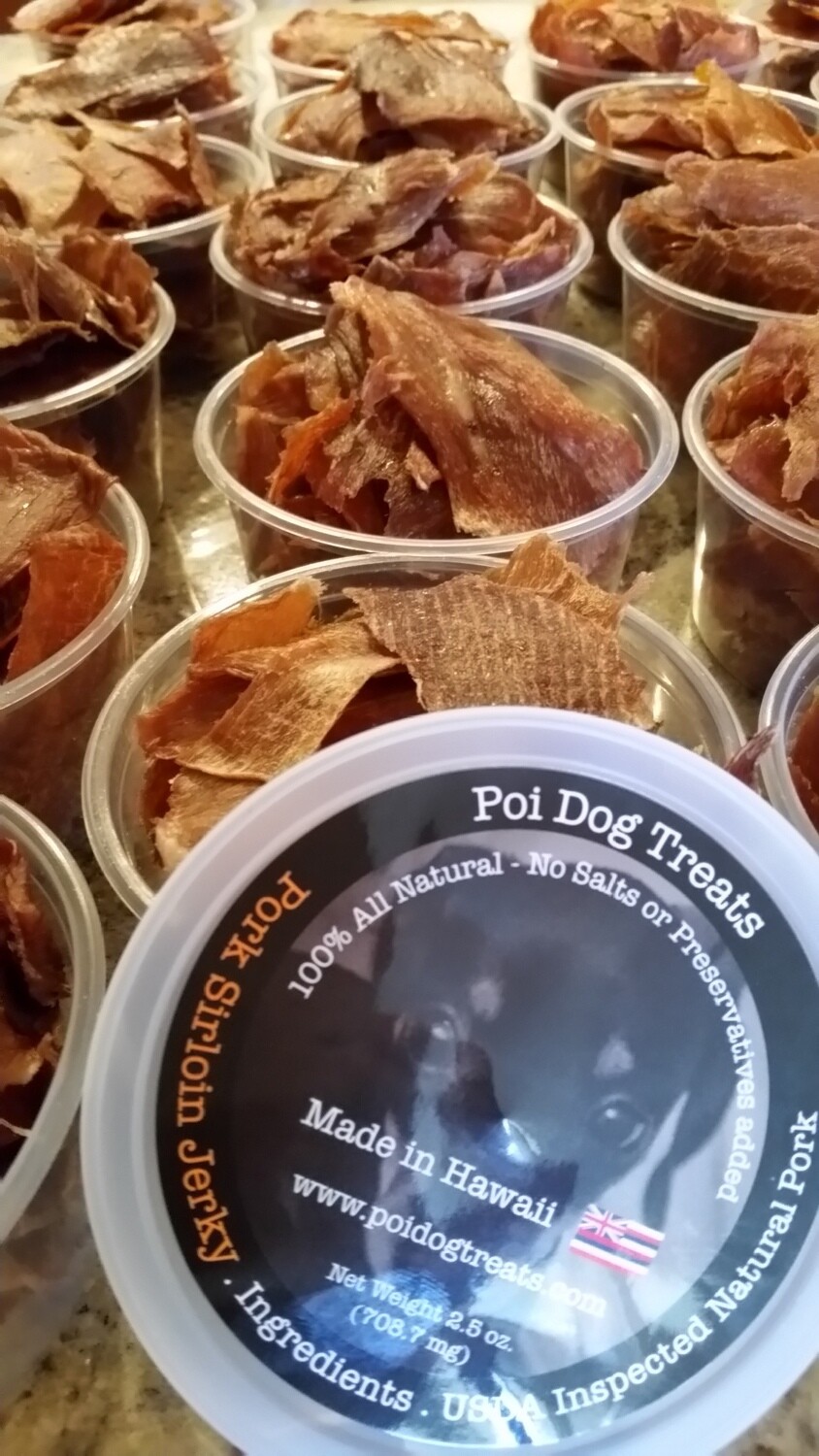 Poi Dog Treats Pork Sirloin 2.5oz