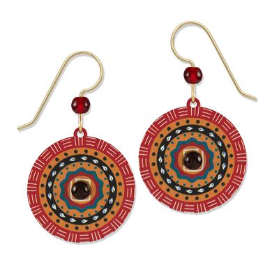 Adajio | Round Tribal - Earrings | 8121 Adajio | Round Tribal - Earrings | 8121