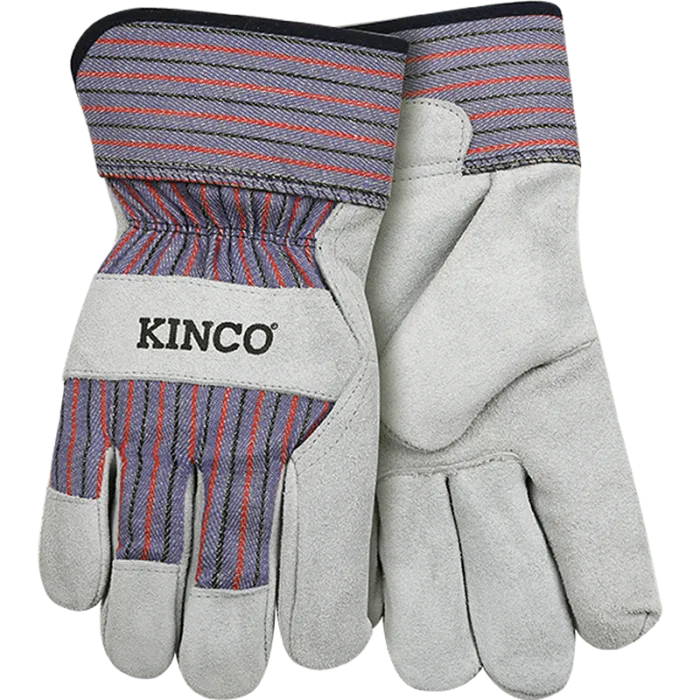 Kinco 1500 Suede cowhide palm with safety cuff