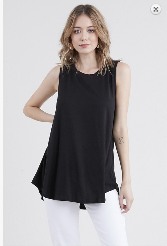 Sleeveless Tunic Top