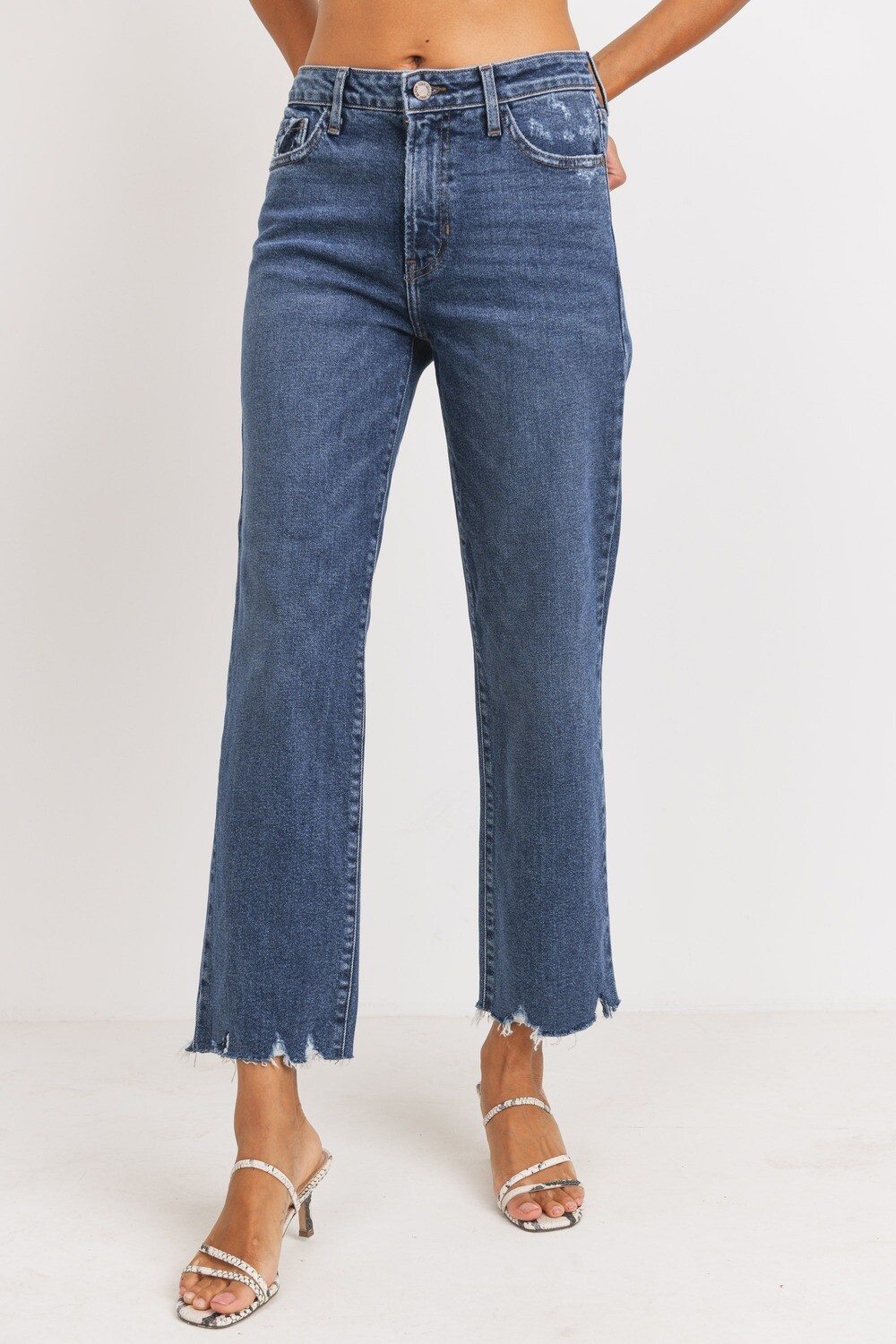HighRise Medium Vintage Straight Jeans