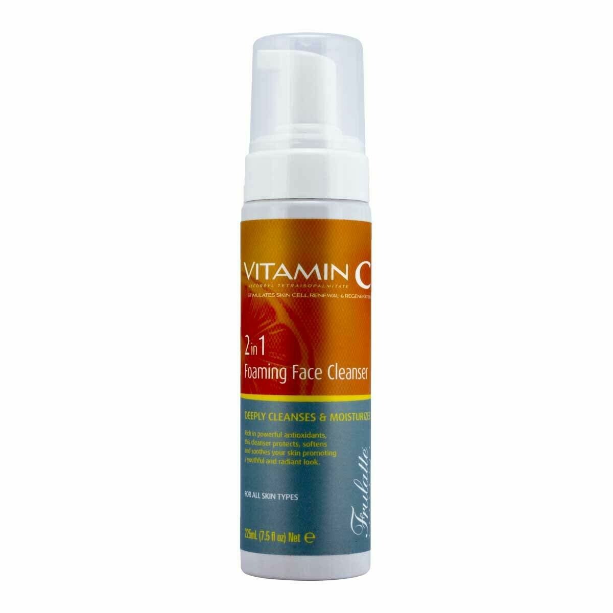 Arganicare Vitamin C 2 in 1 Foaming facial Cleanser 225 ml