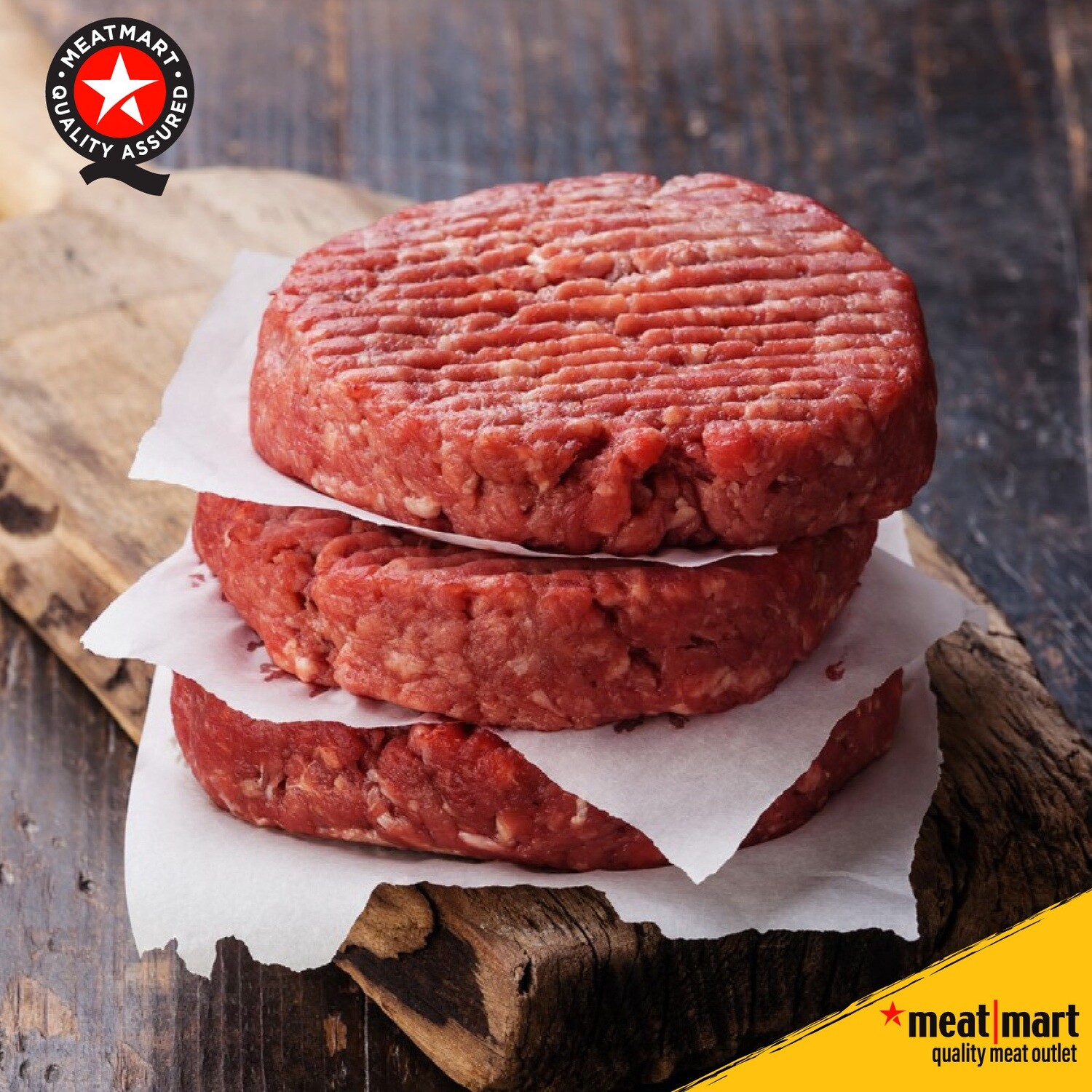 Traditional Butcher's Beef Burgers