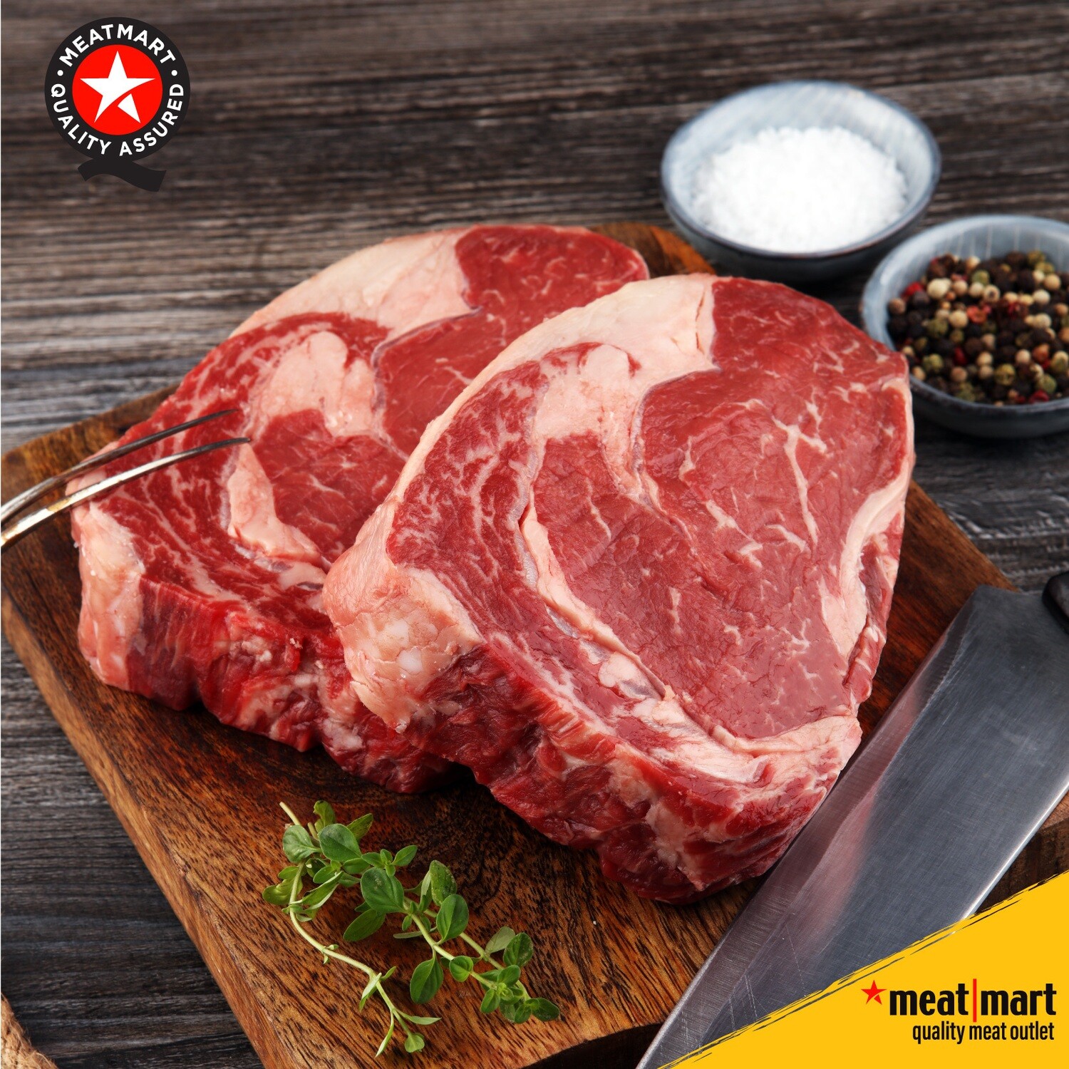 Steak Club 4 Prime Rib Eye Steaks