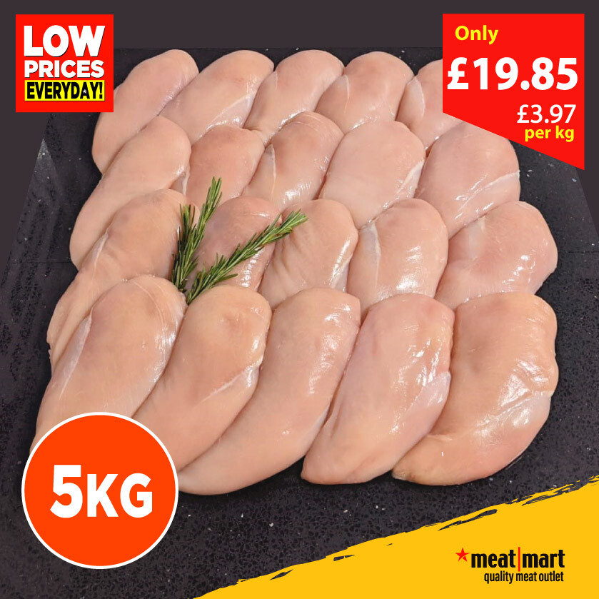 5KG Fresh Chicken Breast Fillets