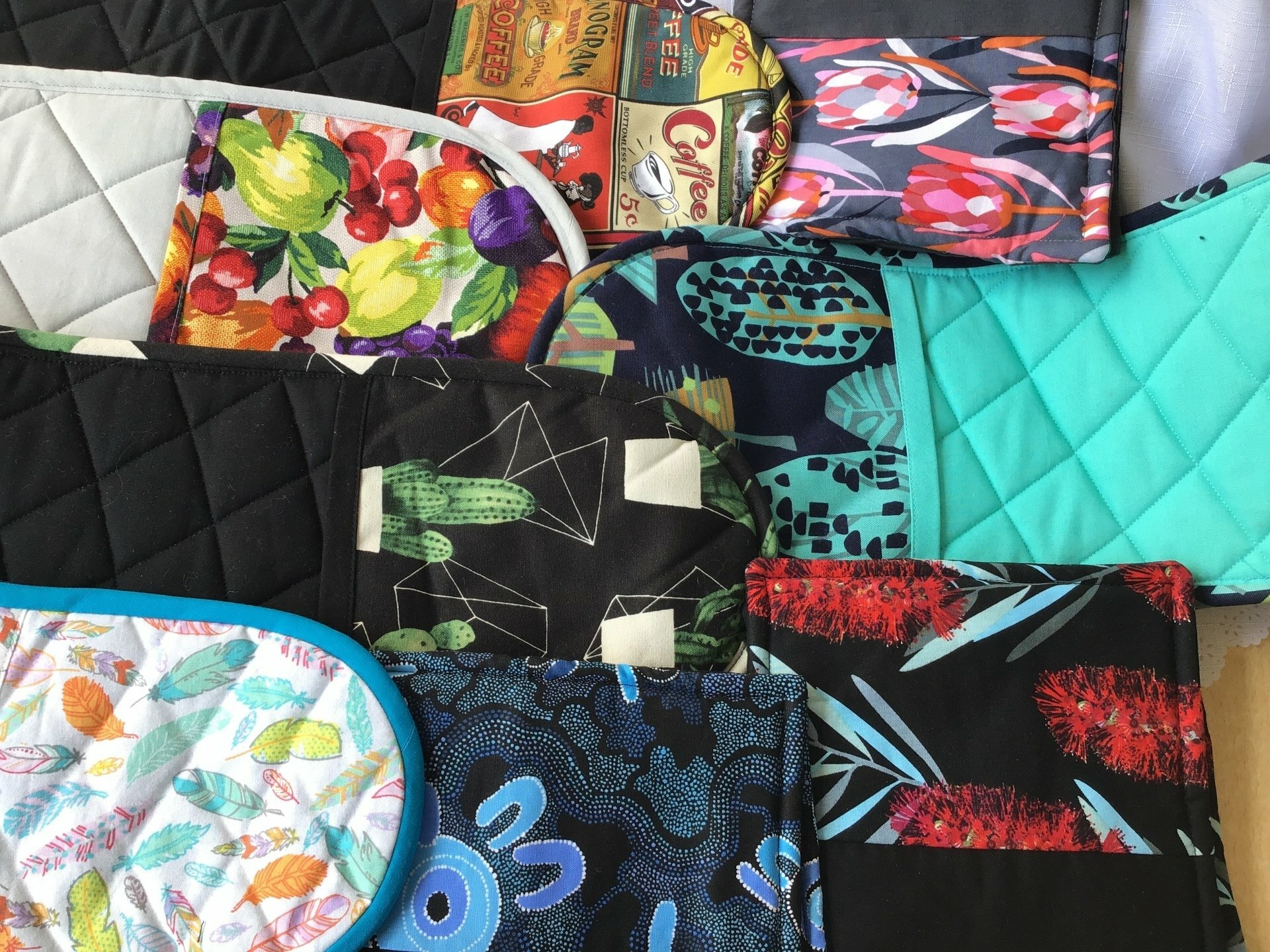 Oven Mitts and Tea Towels