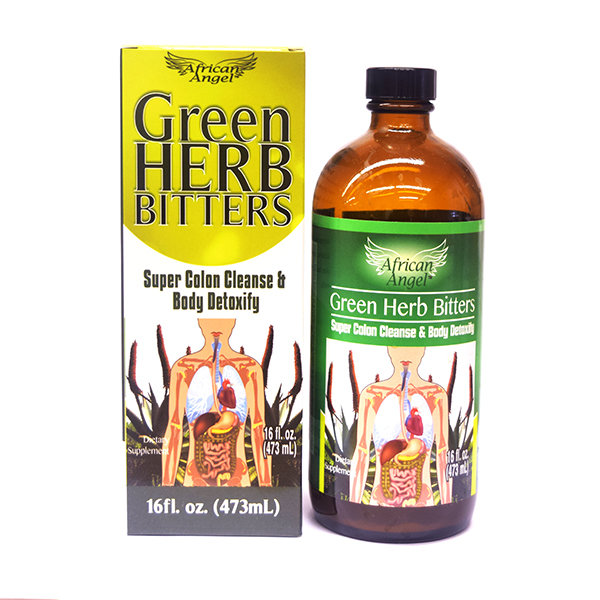 Green Herb Bitters Super Colon Cleanse & Body Detoxify 16oz Store