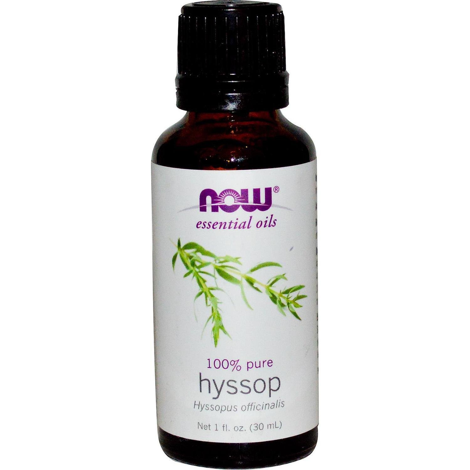 Now Essential Oils Hyssop 100 Pure Oils 1 fl.oz Store Nicholas