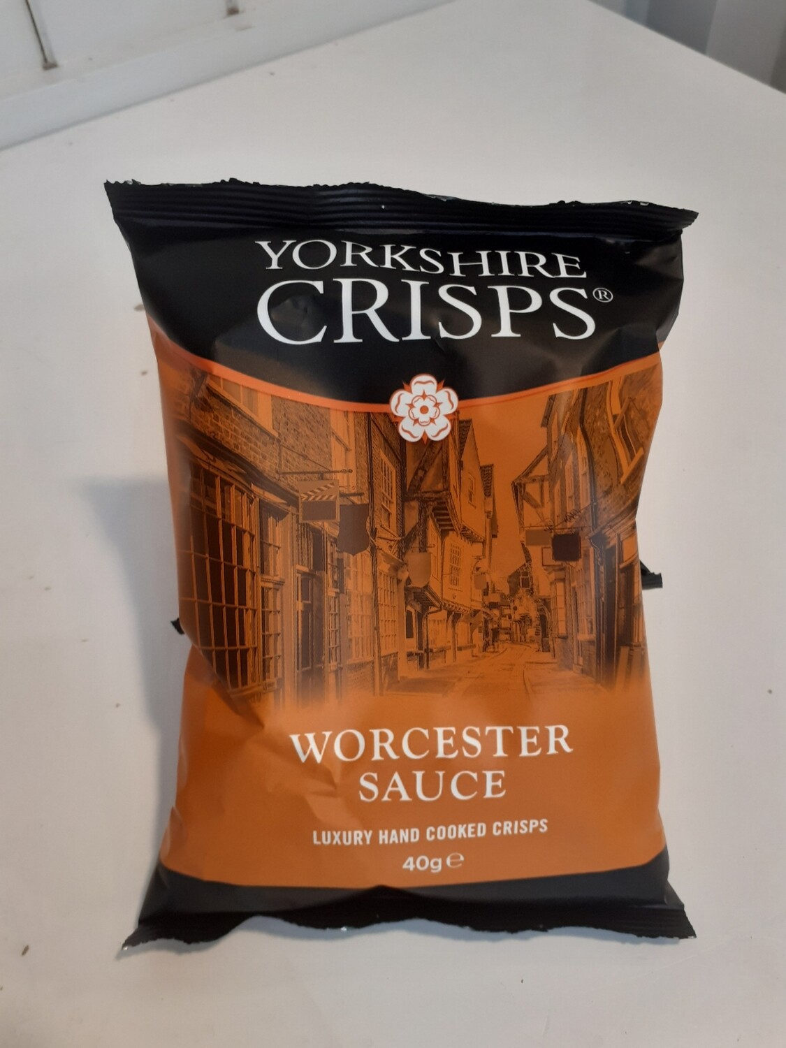 Yorkshire crisps Worcester sauce