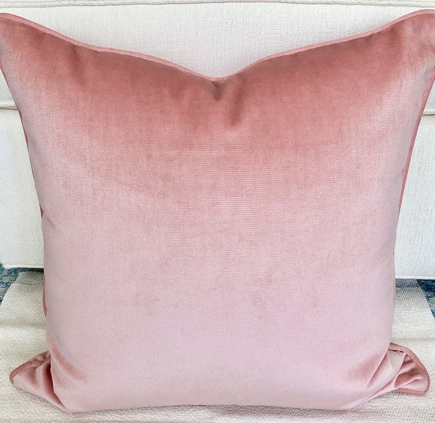 Pink Velvet Pillow