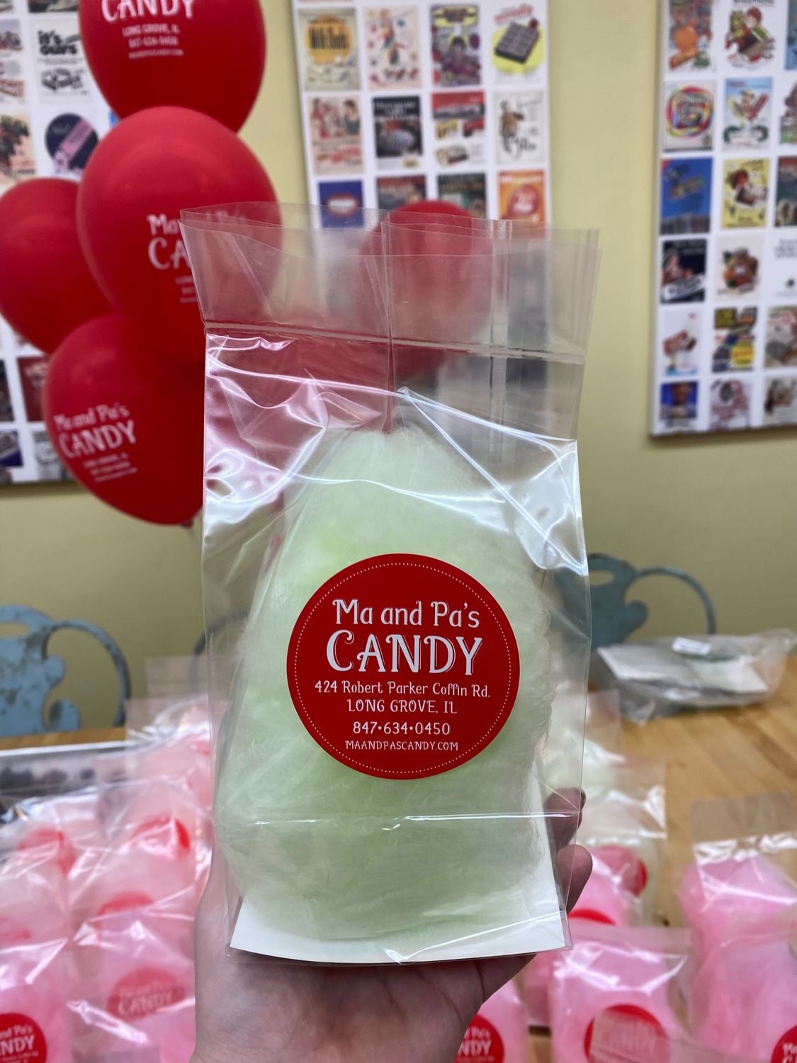 Cotton Candy Party Favors