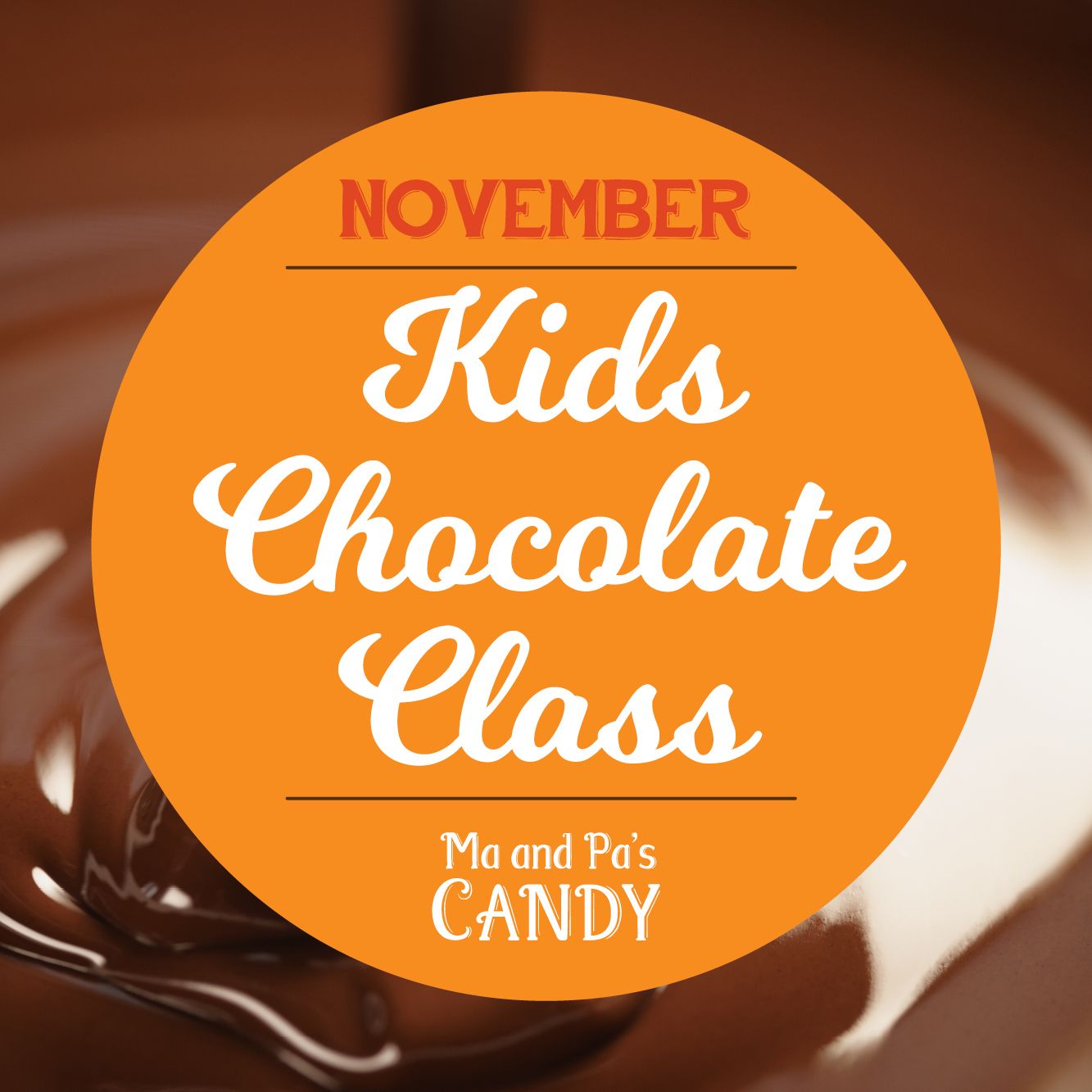 Tues., Nov 10: Kids Chocolate Class