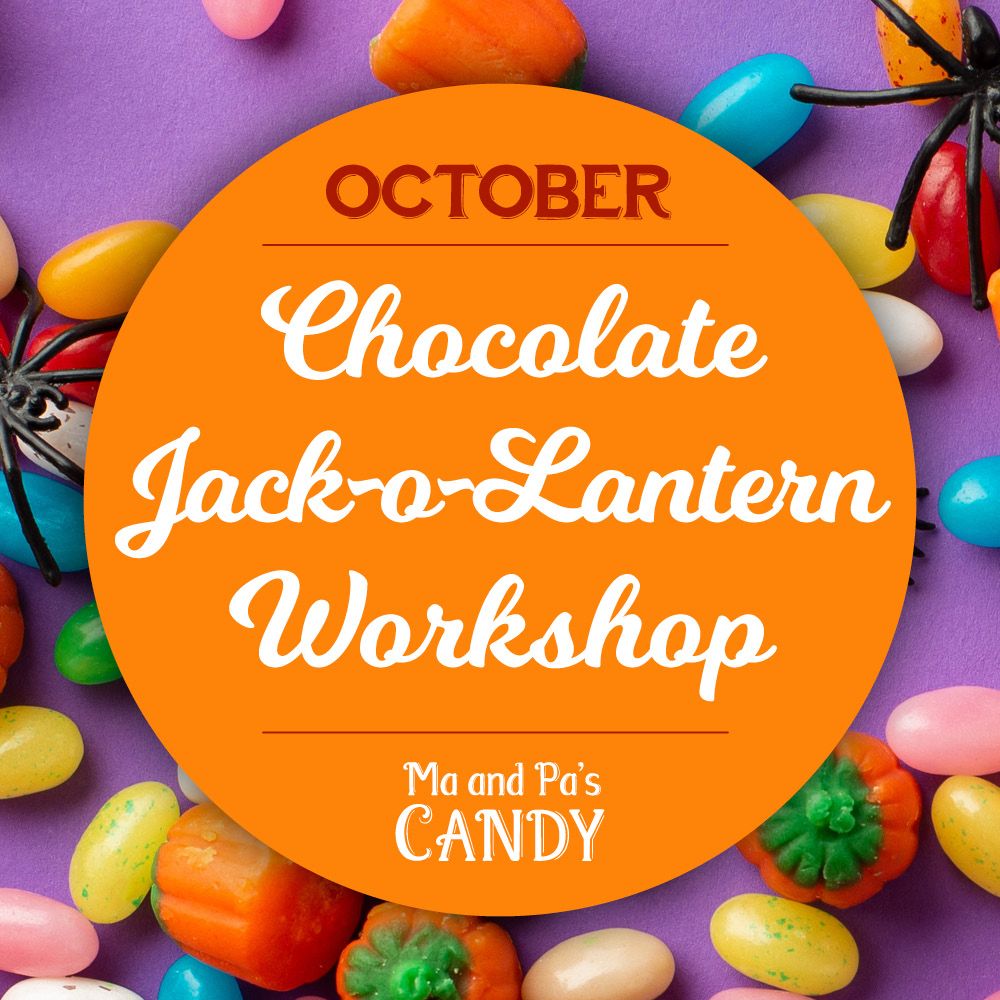 Sat. Oct 24: All Ages Chocolate Jack-o-Lantern Workshop