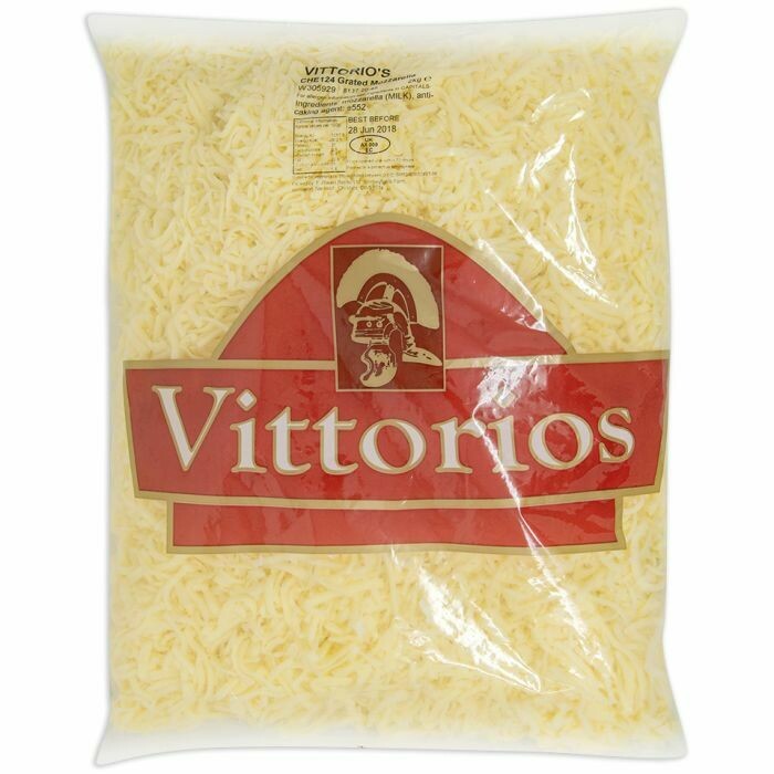 Vittorios Grated Cheddar Cheese 2kg