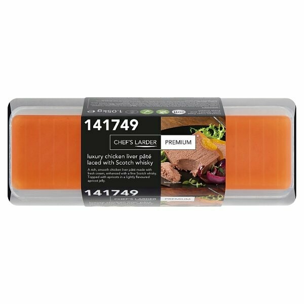 CL Premium Pate Luxury Chicken Liver Pâté Laced with Scotch Whisky 1.05kg