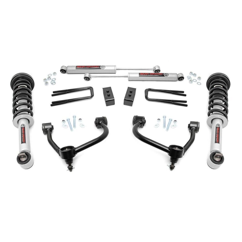 Rough Country 3" Lift Kit (1420) Ford F150 4wd