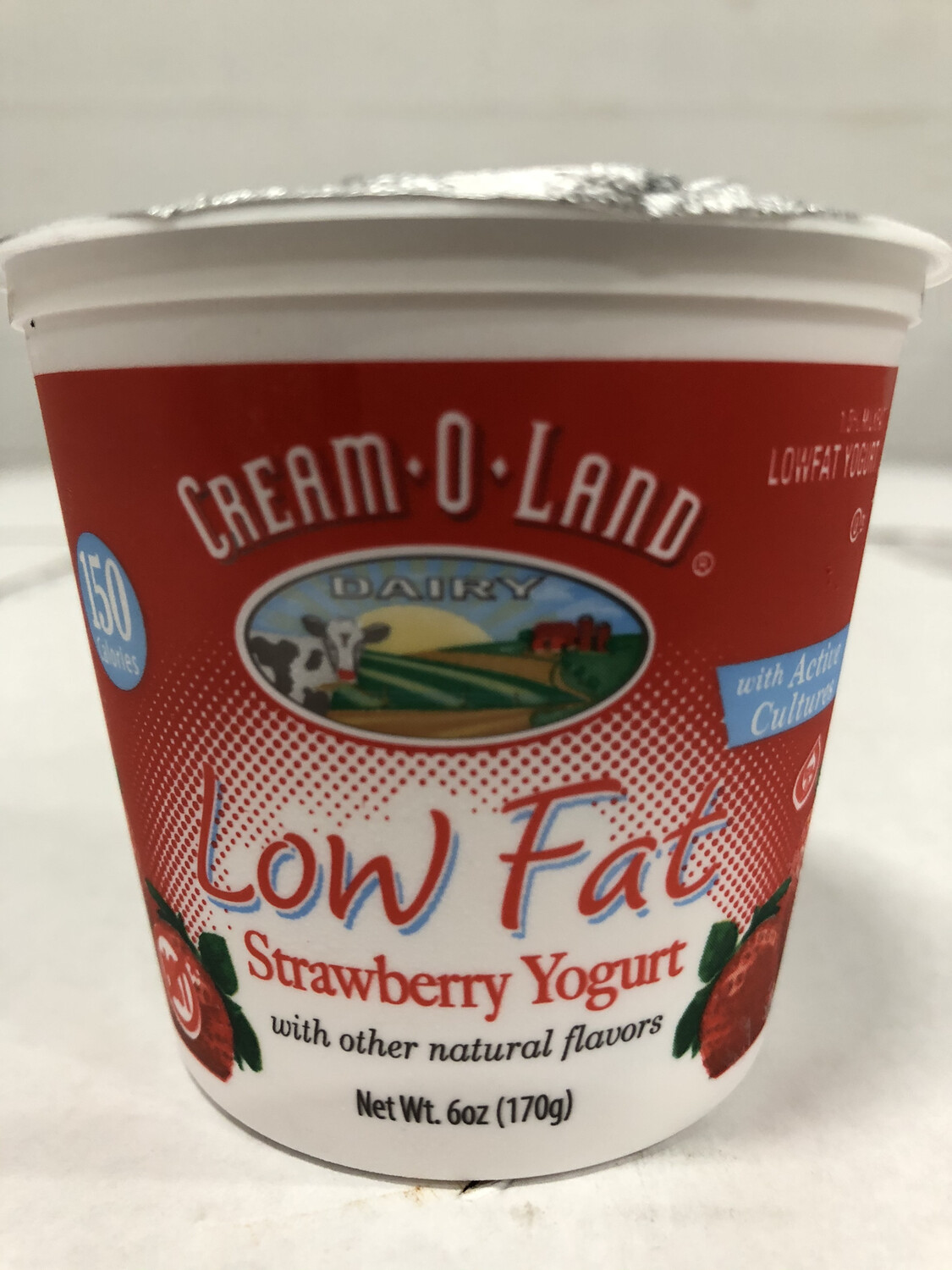 Yogurt, 6oz. Strawberry