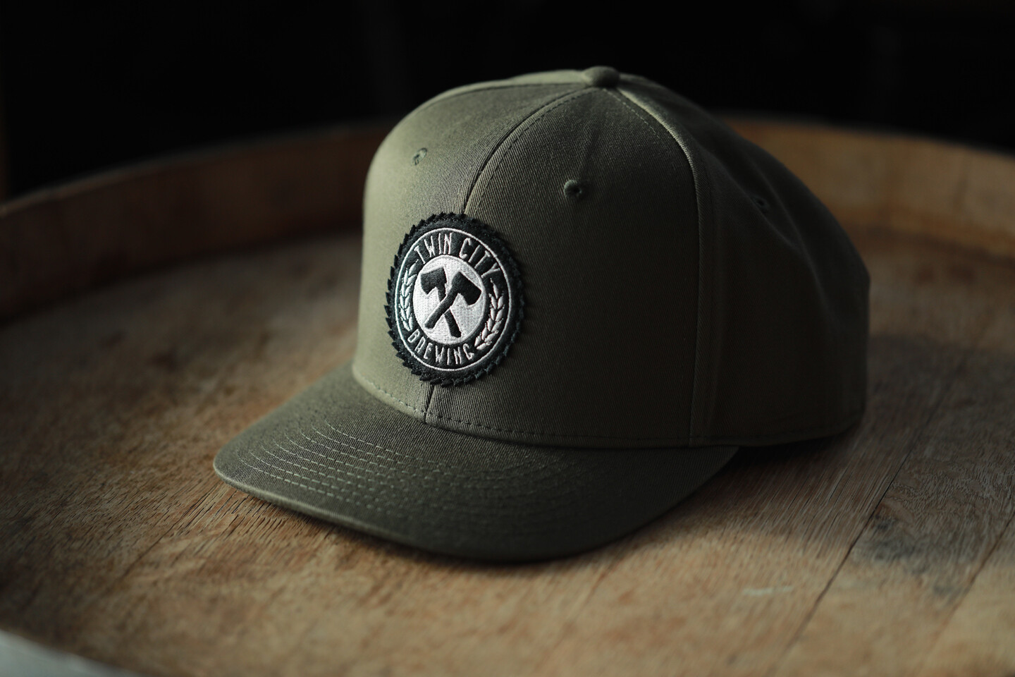Pukka Snapback Hat (Olive)