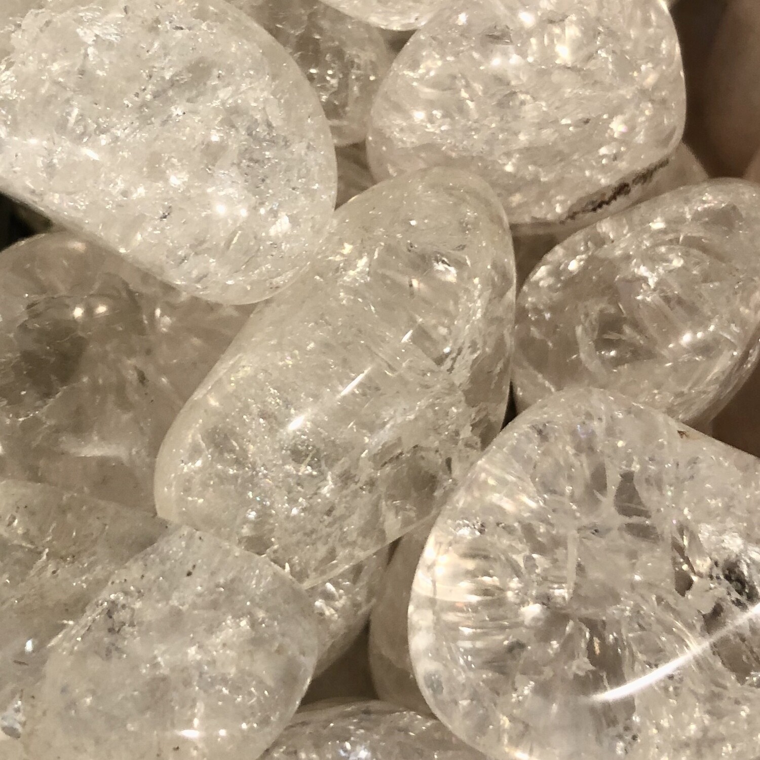 Crackle Quartz Tumbled