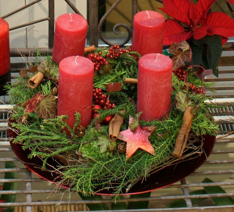 Adventskranz mittel