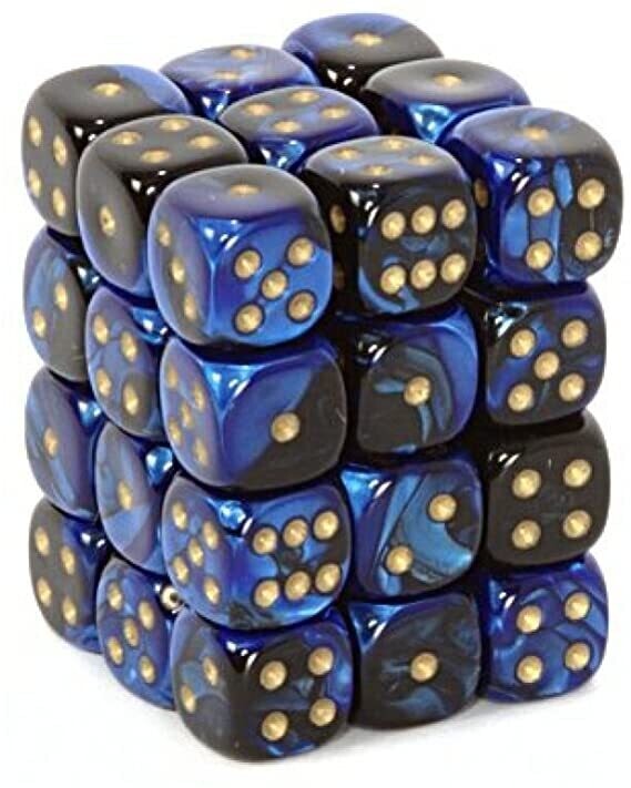Chessex 12mm d6 Dice Gemini