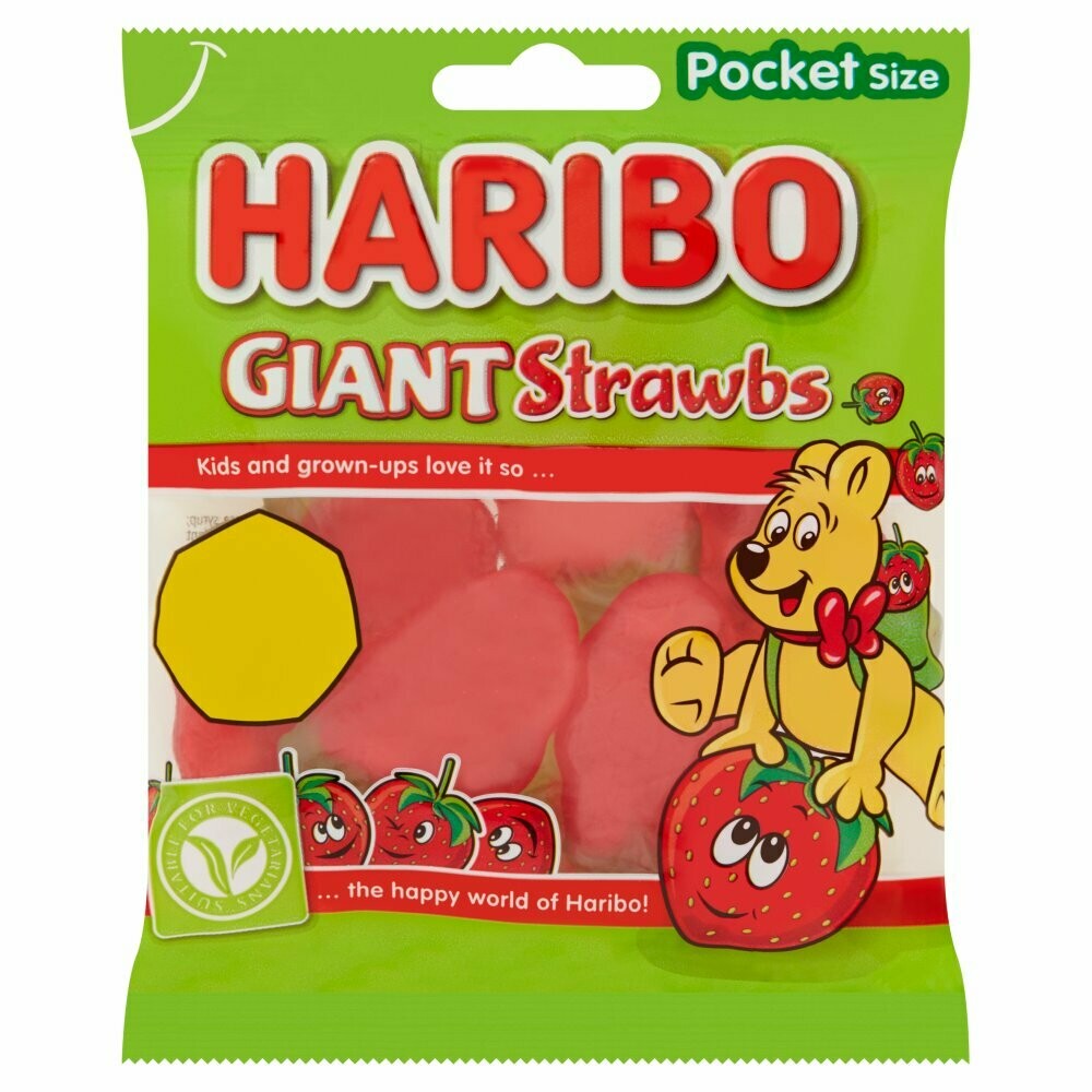 haribo giant strawbs halal