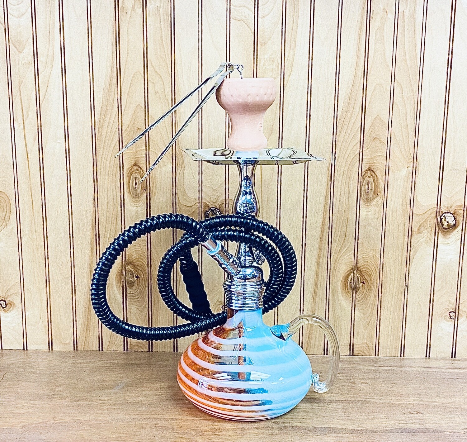 Elite Hookah Blue and Orange