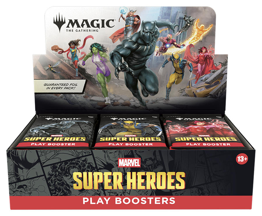 MTG Marvel Super Heroes: Play Booster Box (Preorder Special for 6/19/26)