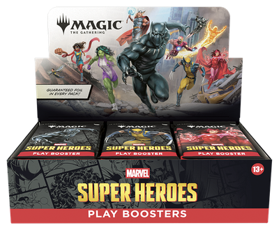 MTG Marvel Super Heroes: Play Booster Box (Preorder Special for 6/19/26)