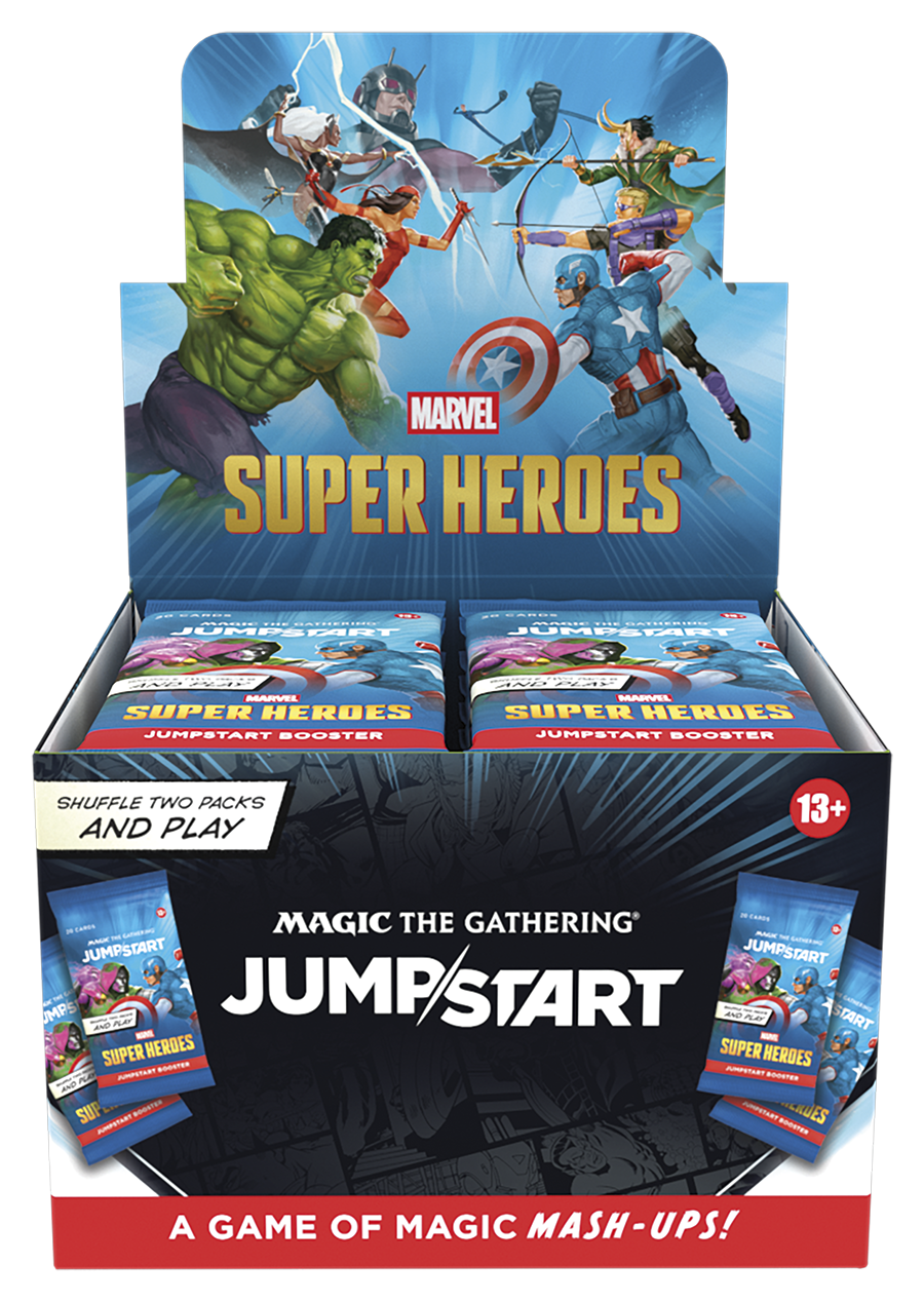 MTG Marvel Super Heroes: Jump Start Booster Box (Preorder Special for 6/19/26)
