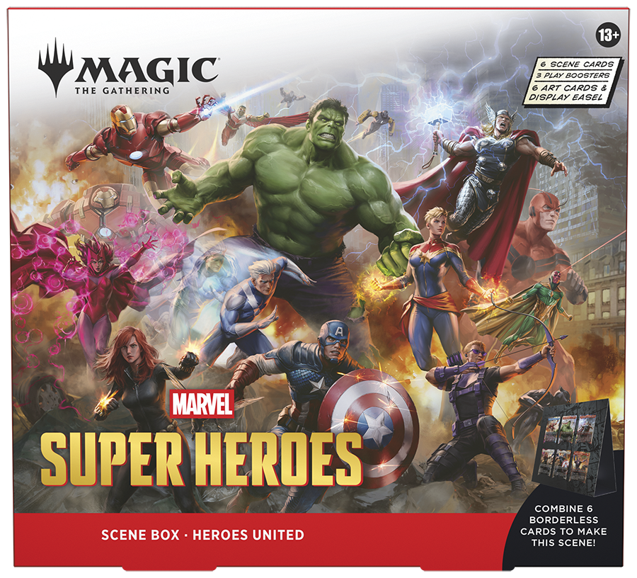 MTG Marvel Super Heroes: Scene Box - Heroes United (Preorder Special for 6/19/26)
