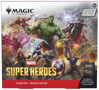 MTG Marvel Super Heroes: Scene Box - Heroes United (Preorder Special for 6/19/26)