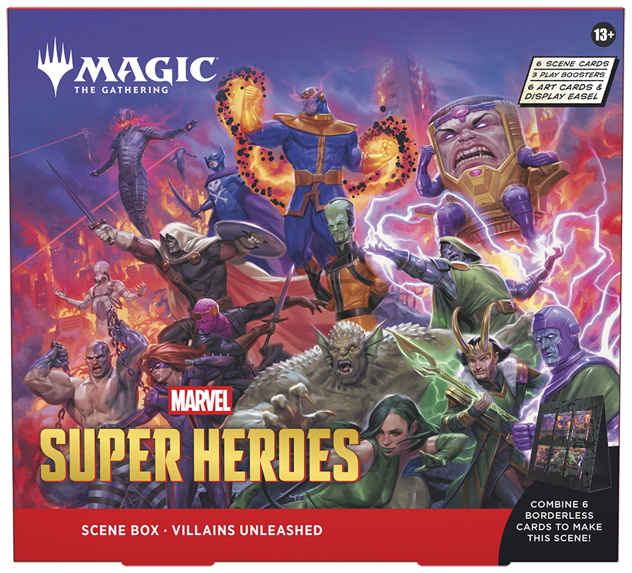 MTG Marvel Super Heroes: Scene Box - Villains Unleashed (Preorder Special for 6/19/26)