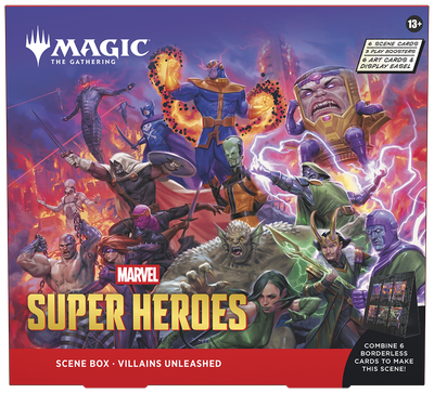 MTG Marvel Super Heroes: Scene Box - Villains Unleashed (Preorder Special for 6/19/26)