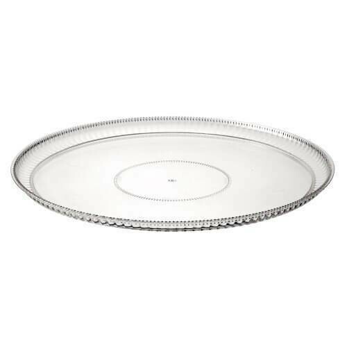 Round Heavy Weight Plastic Tray