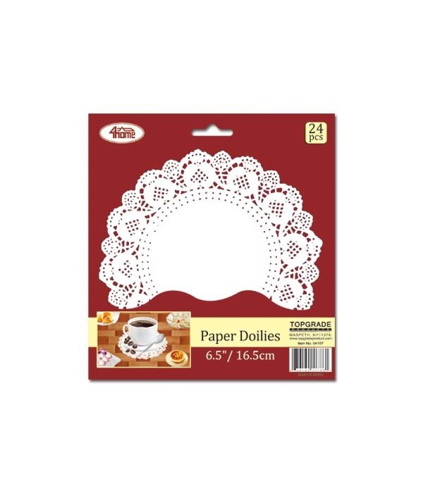 Round Paper Dollies 6.5"