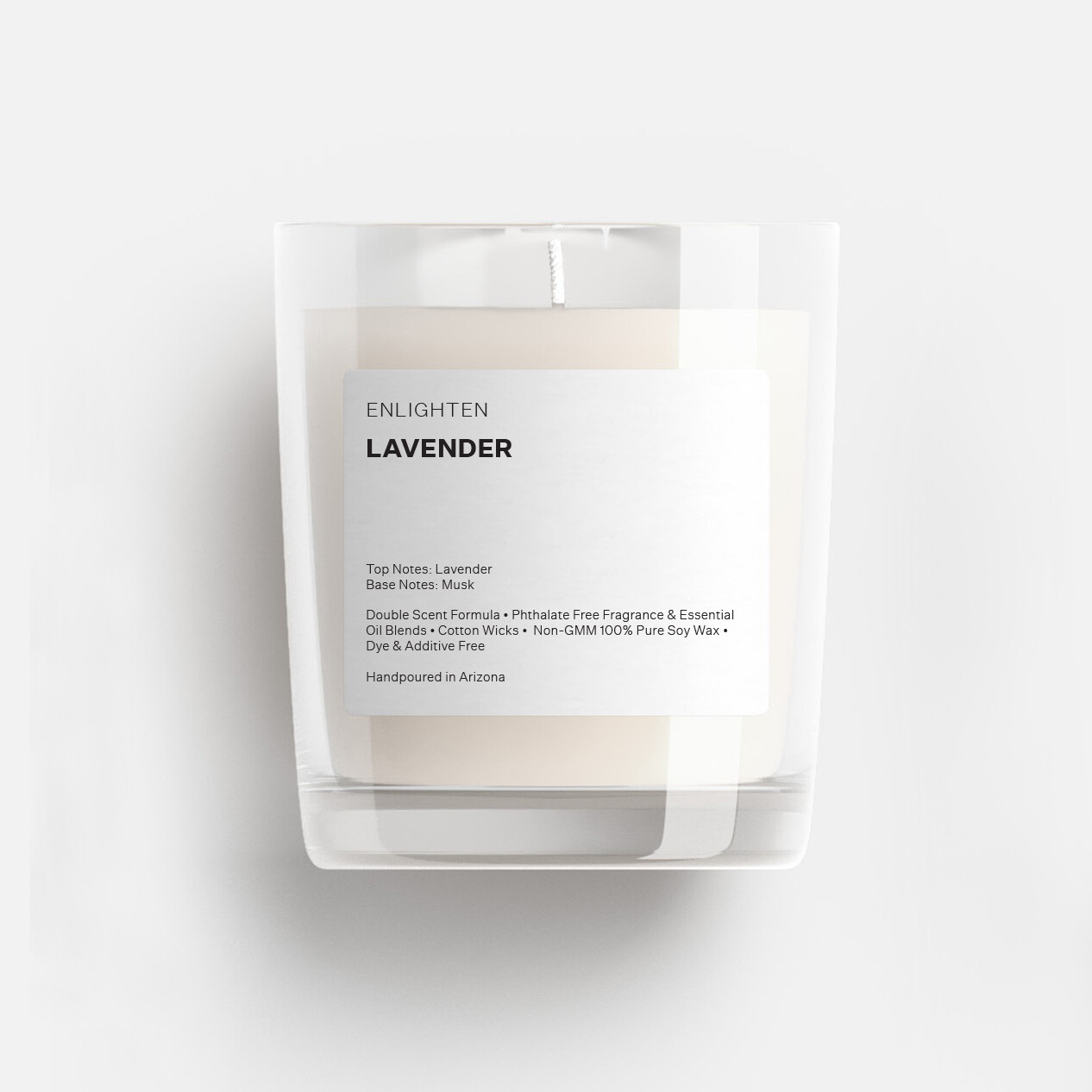 Enlighten Candle Classic Collection Lavender Shop
