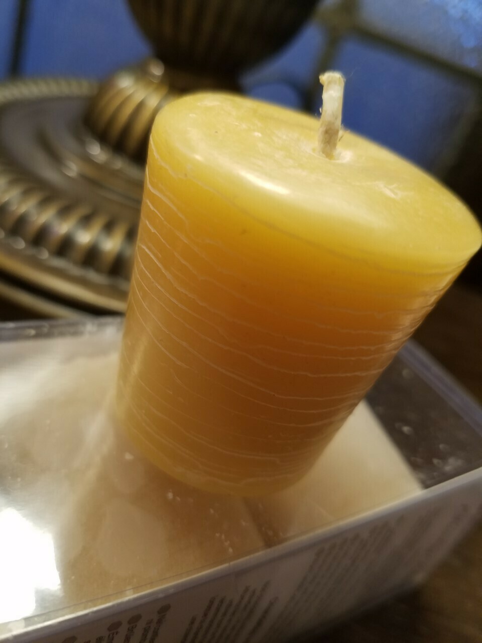 Candles 100 Pure Canadian Beeswax Votive ( 3 pack)