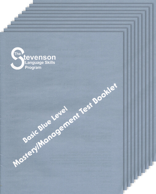 Basic Blue Mastery Management Test Booklets (dozen) Store