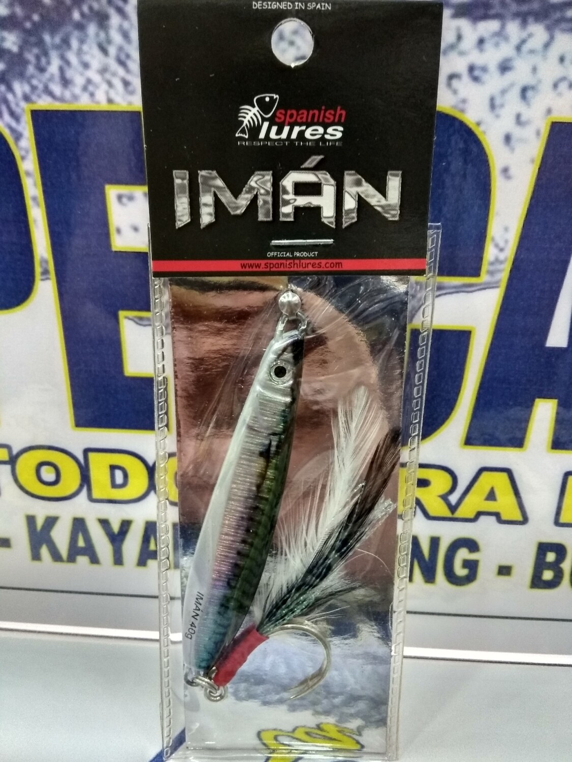 Jig Iman 40gr Col Real Mackerel Spanish Lures