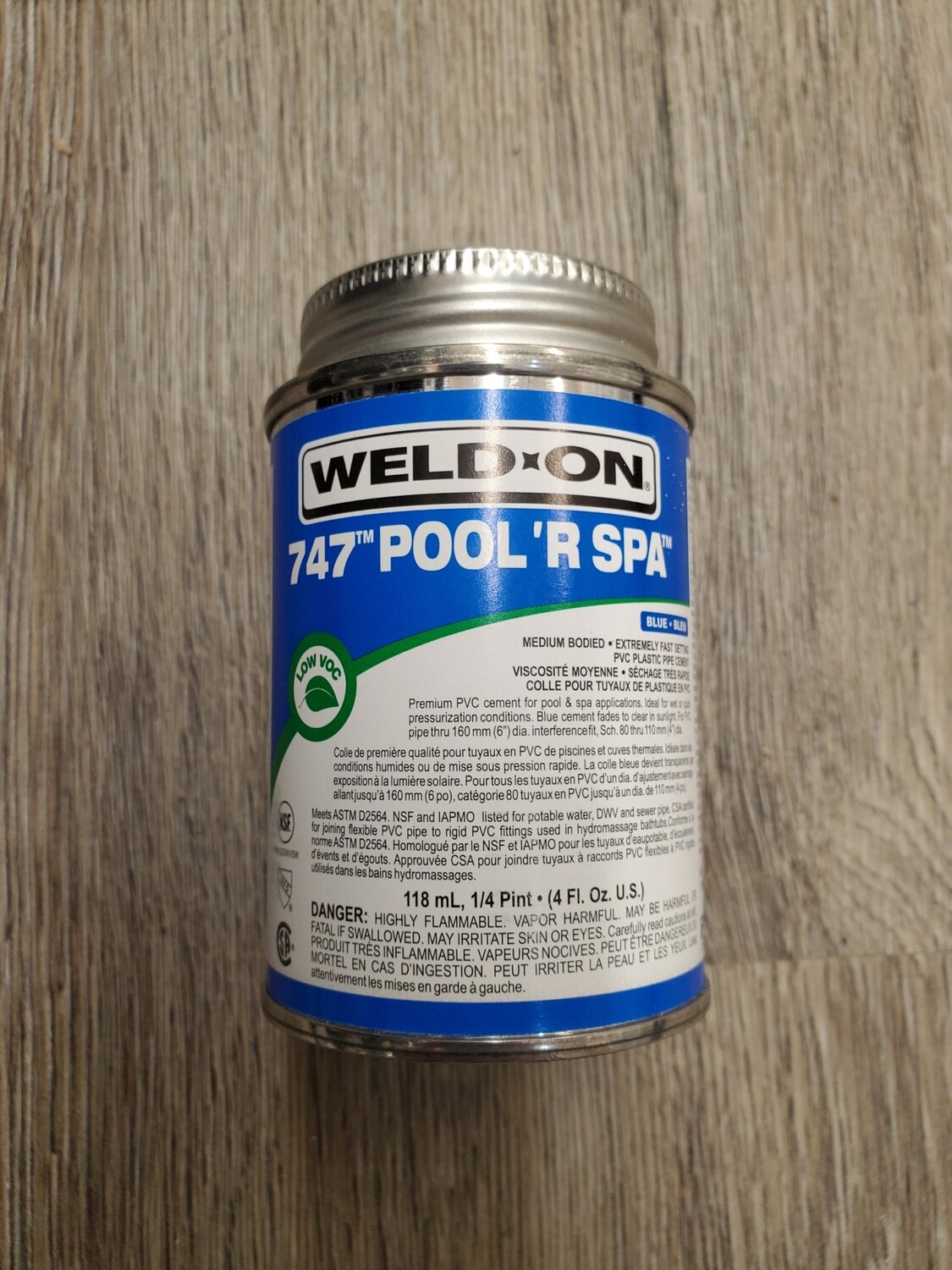 704 clear pvc glue 1/4 PINT