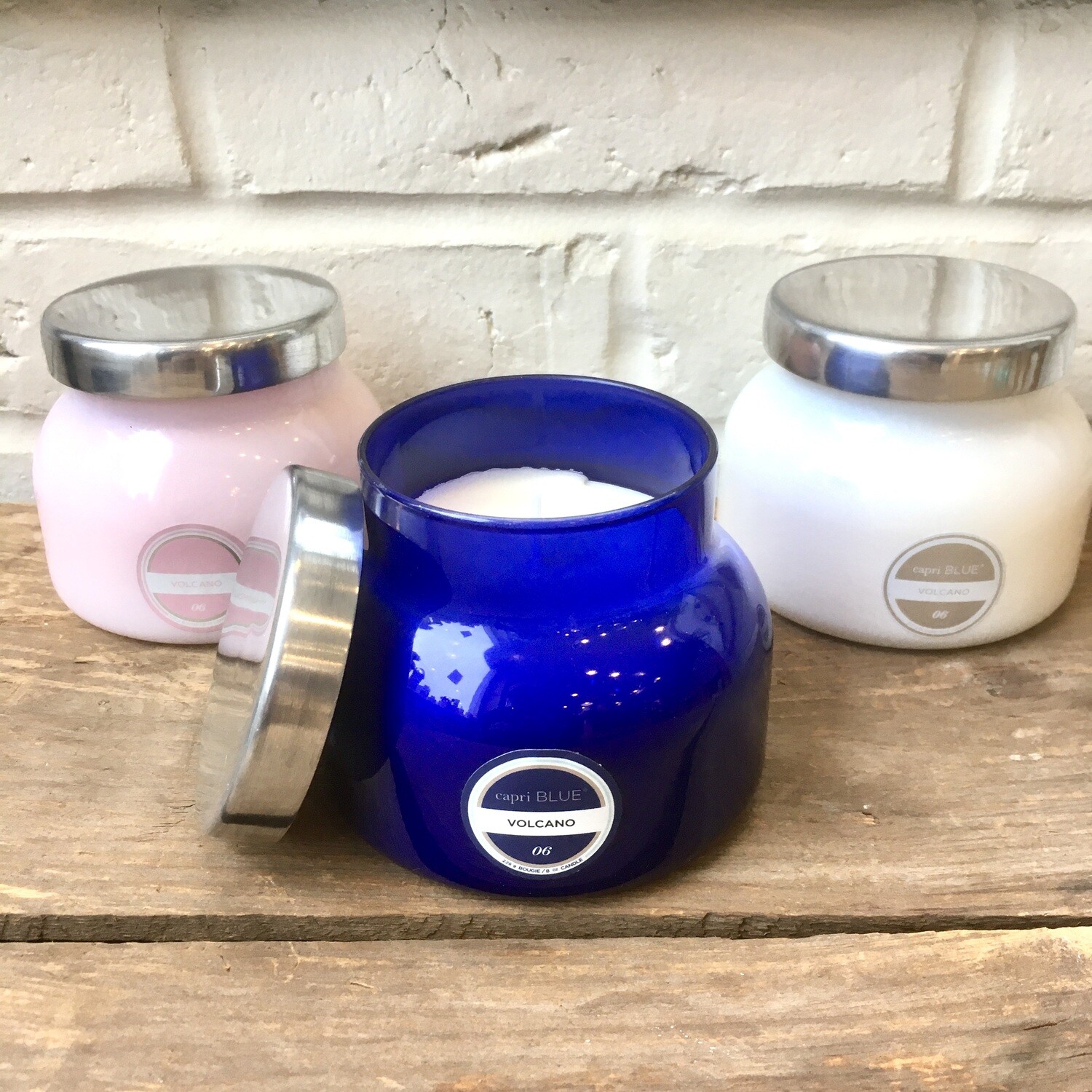 Volcano Candle 6oz Glass Jar