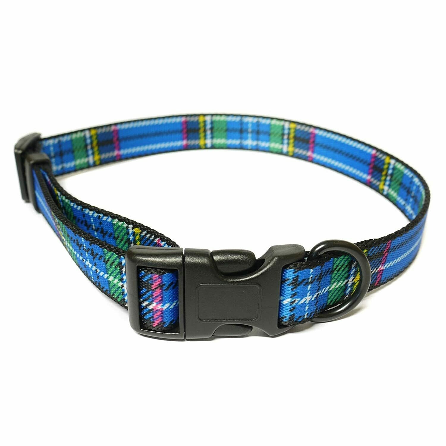 Ancol Collar Tartan Blue 12