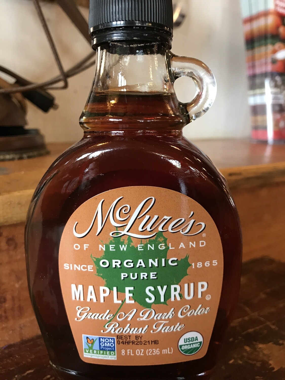 McClure Organic Maple Syrup 8oz