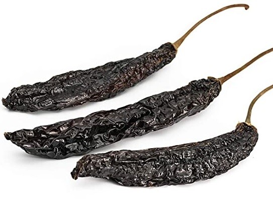 Chile Pasilla (Dried peppers) 