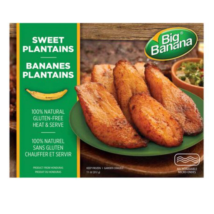 Big Banana Sweet Plantains small box 312gm