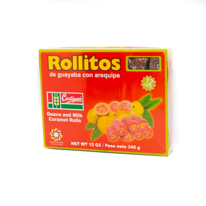Rollitos de Guayaba con arequipe