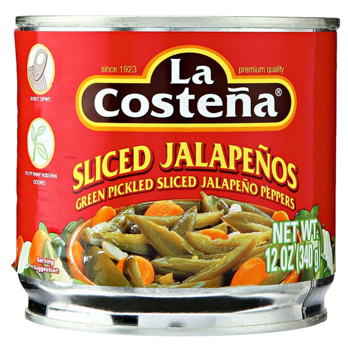 La Costena Jalapeno sliced 12oz